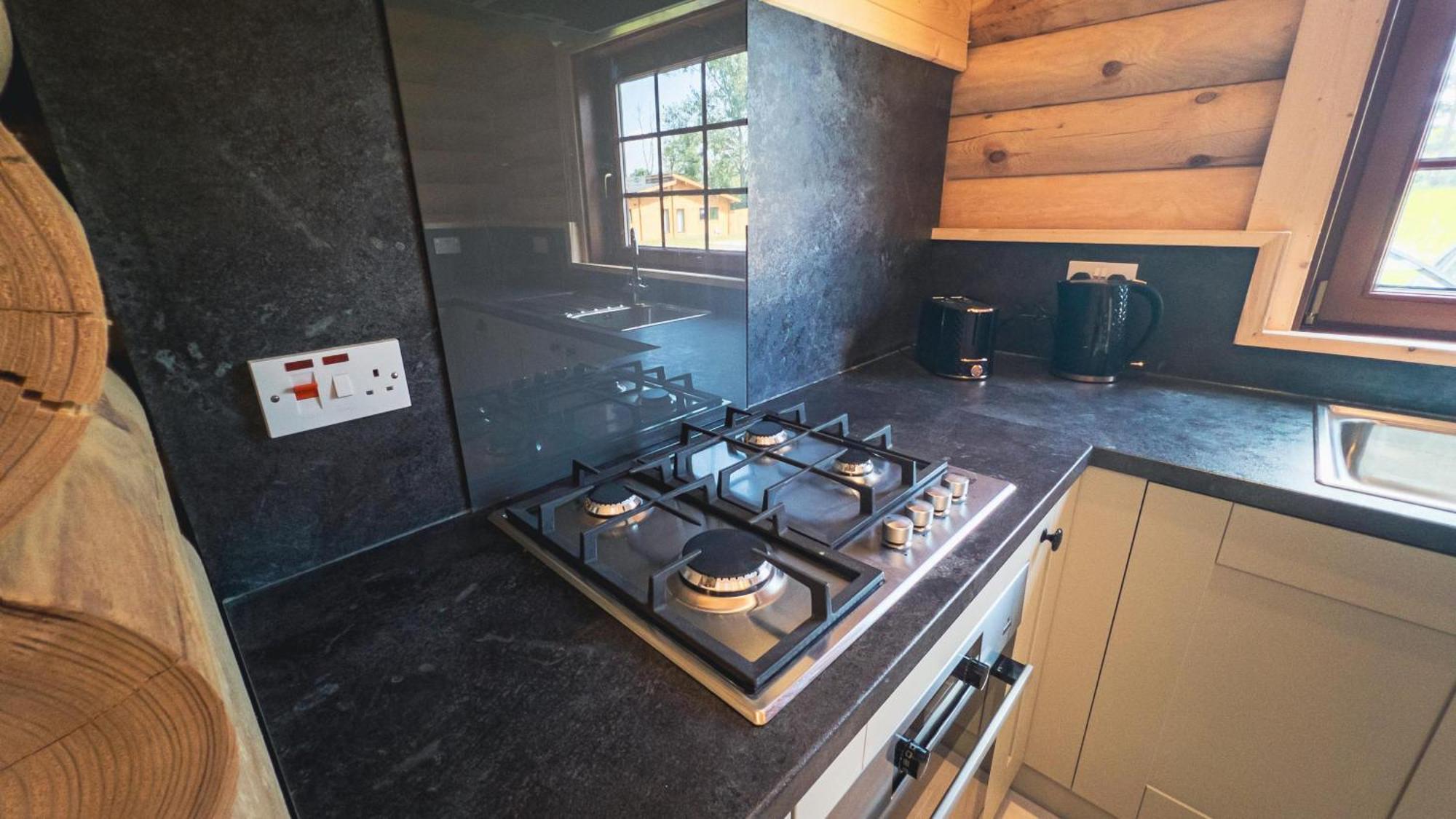 Aspen Lodge, Amazing New Log Cabin With Hot Tub - Sleeps 6 - Felmoor Park Morpeth Cameră foto