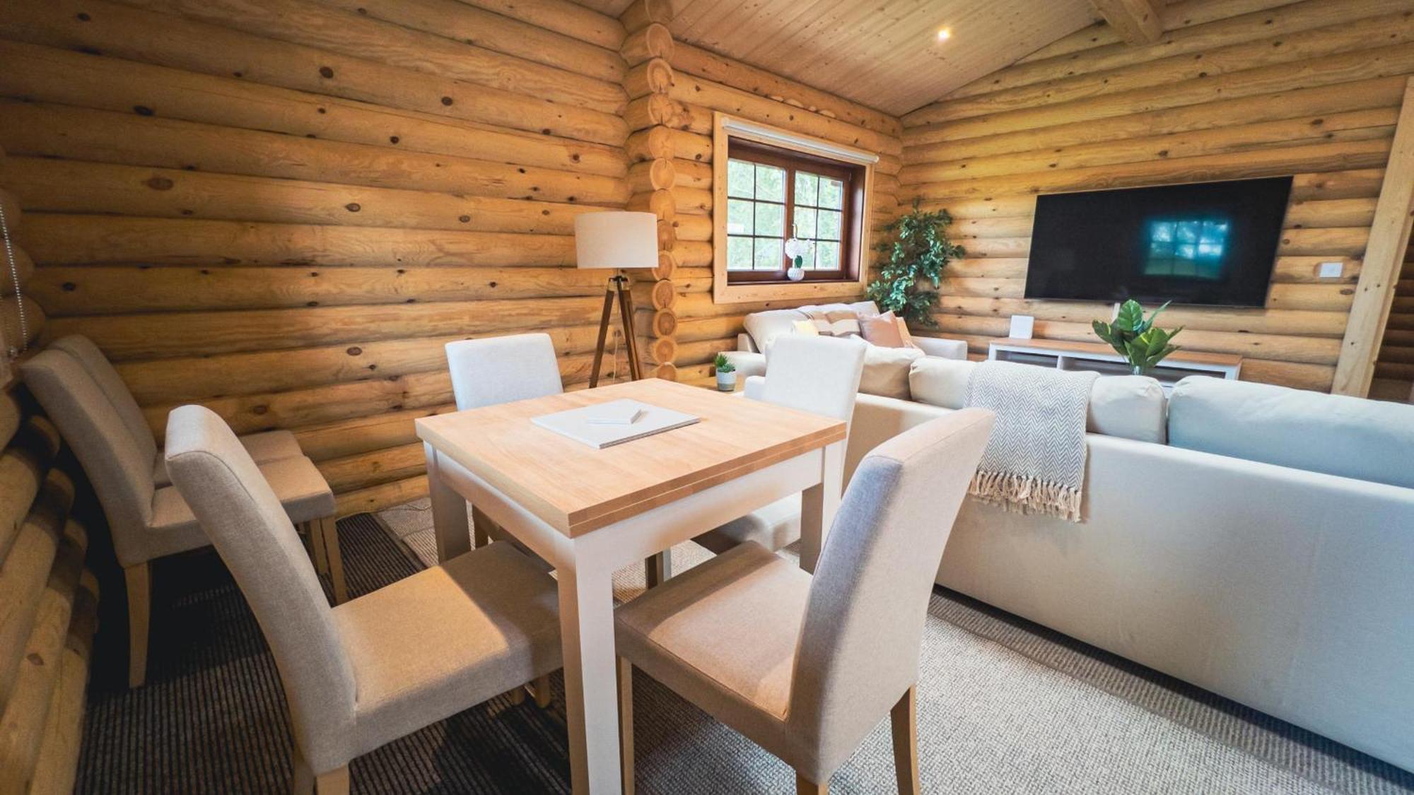 Aspen Lodge, Amazing New Log Cabin With Hot Tub - Sleeps 6 - Felmoor Park Morpeth Cameră foto